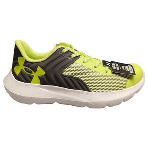 Under‎ Armour Sneakers Youth US 2 Multicolor Mesh No Tie Shoelaces 3026698-300